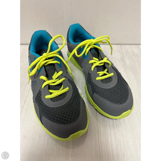 Shoes Athletic By Under Armour In Blue & Grey, Size: 10