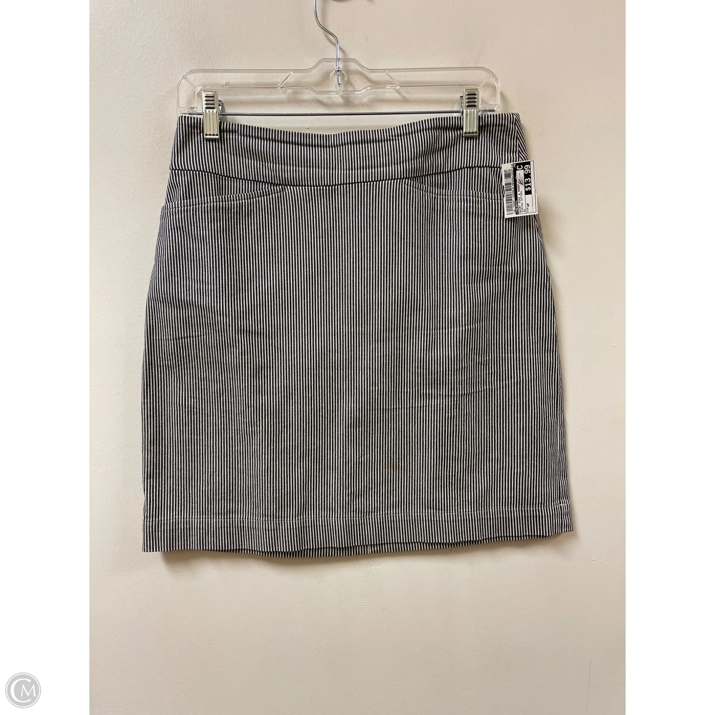 Skirt Mini & Short By Talbots In Striped Pattern, Size: 4p