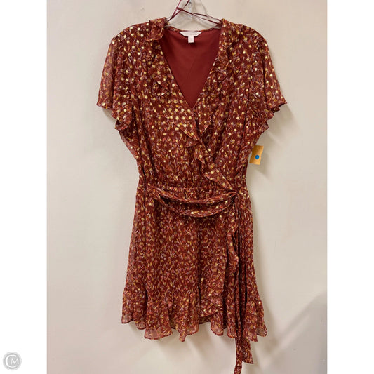 Dress Casual Short By Lc Lauren Conrad In Orange, Size: Xl