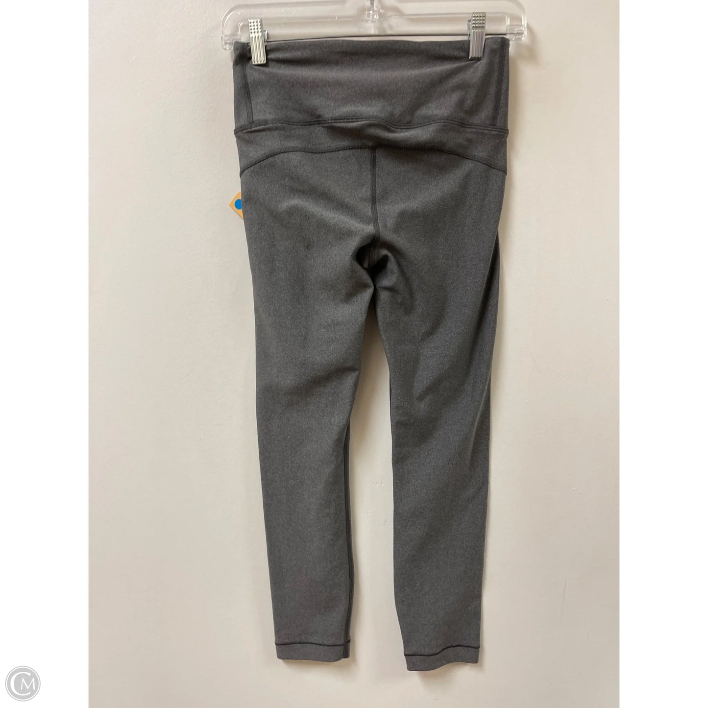 Athletic Leggings By Under Armour In Grey, Size: S