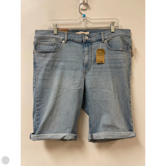 Shorts By Levis In Blue Denim, Size: 16