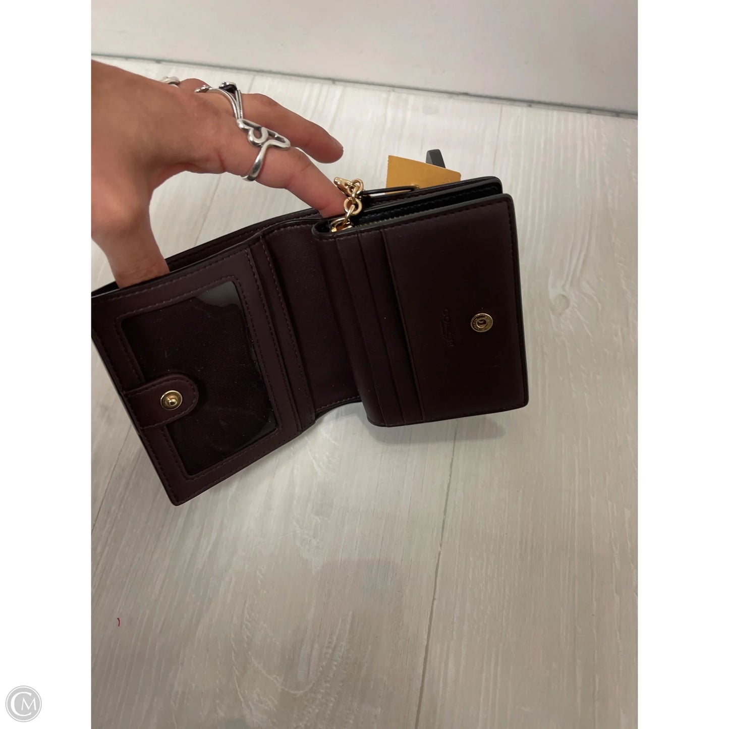 Wallet Designer By Coach, Size: Small