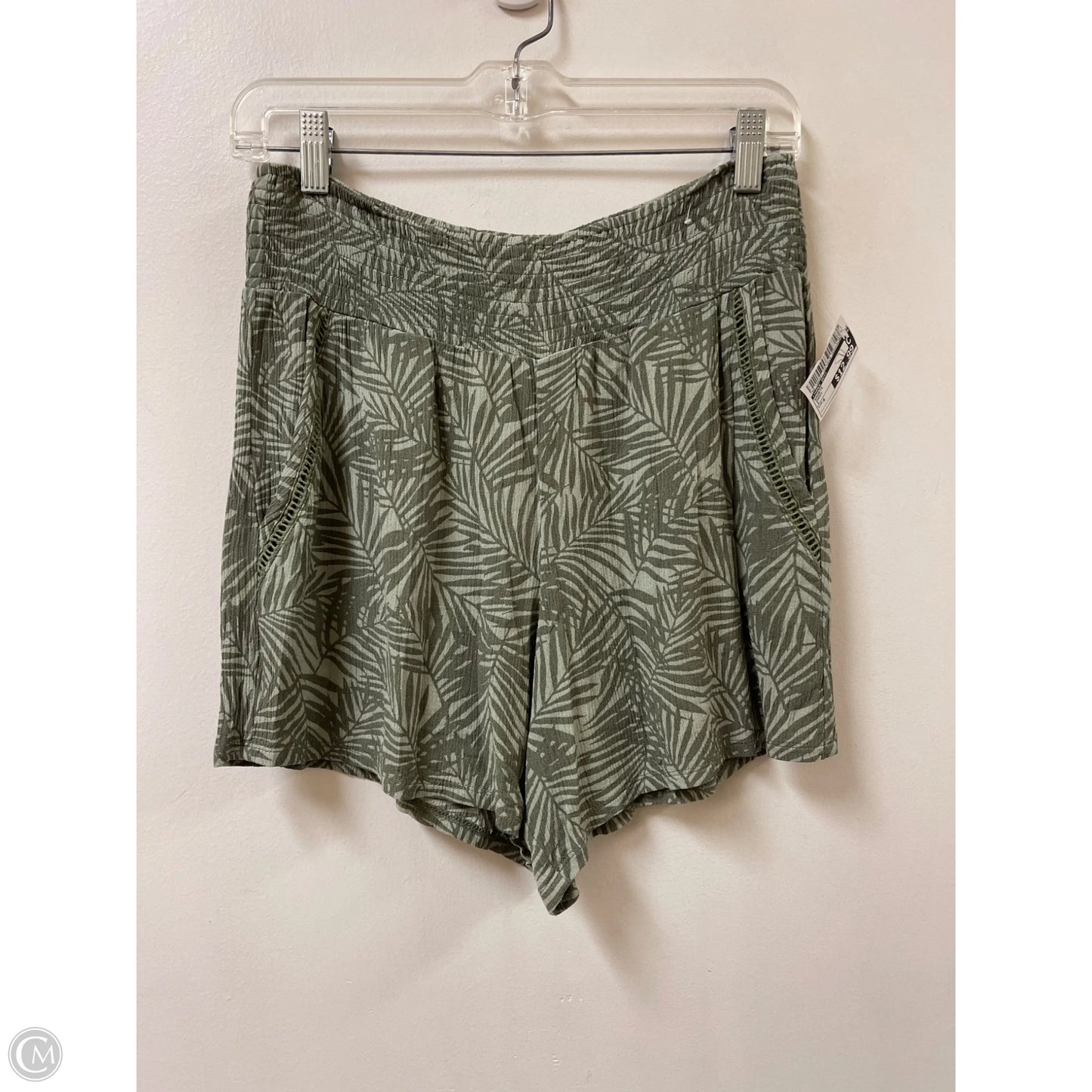 Shorts By Three Dots In Green, Size: 4