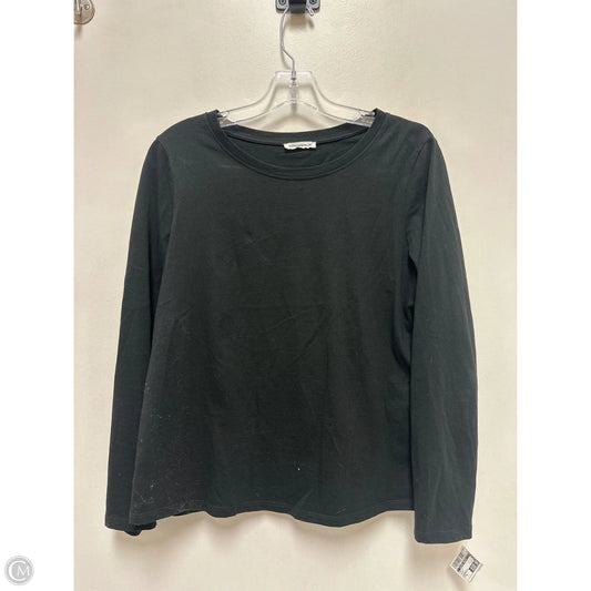 Top Long Sleeve By Clothes Mentor In Black, Size: M