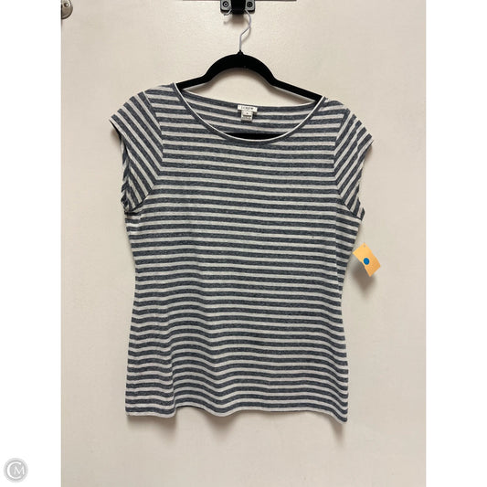 Top Short Sleeve By J. Crew In Striped Pattern, Size: M