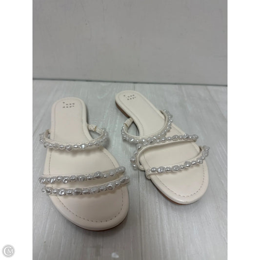 Sandals Flats By A New Day In White, Size: 8.5
