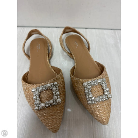 Shoes Flats By Soda In Cream, Size: 8.5