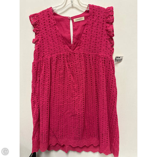 Dress Casual Short By Clothes Mentor In Pink, Size: S