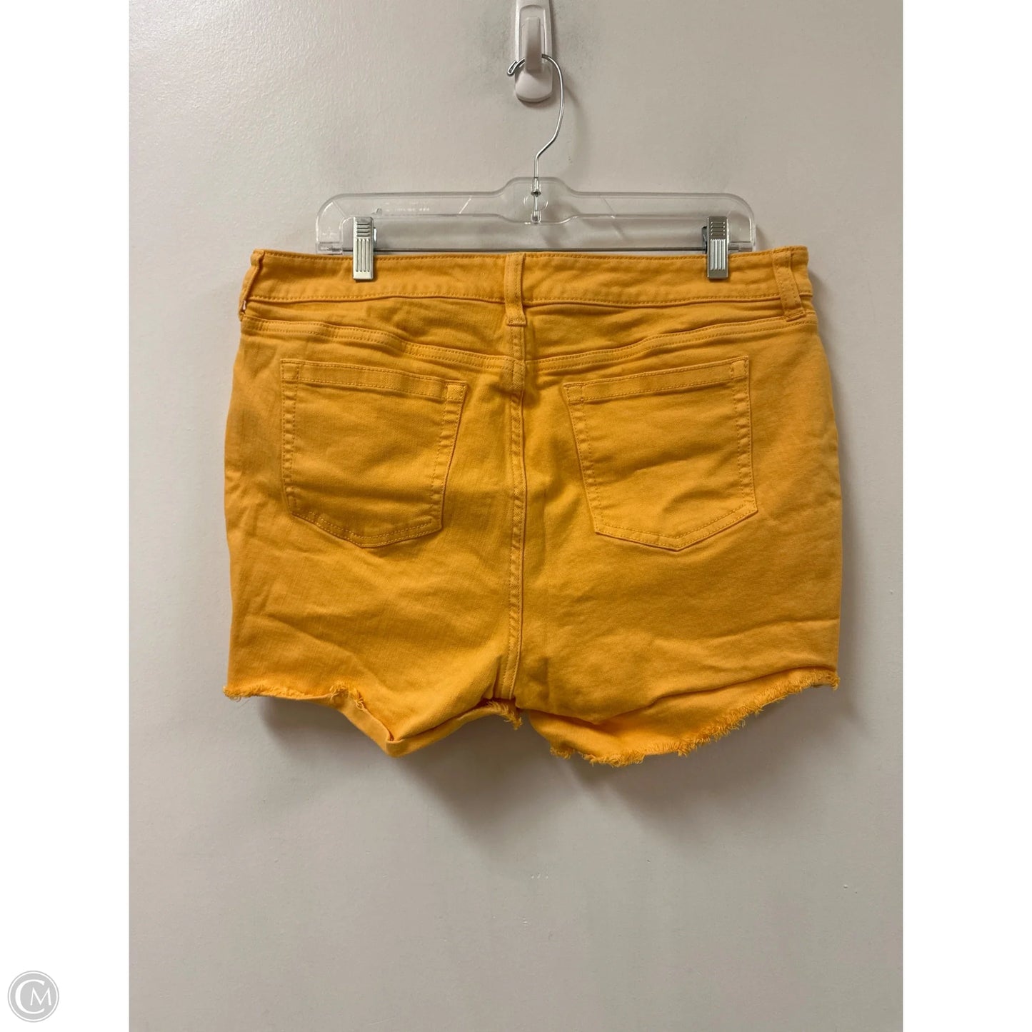 Shorts By Torrid In Yellow Denim, Size: 14