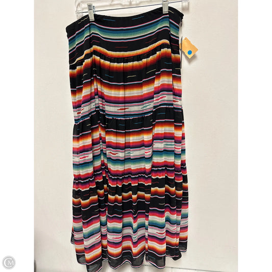 Skirt Maxi By Lauren By Ralph Lauren In Multi-colored, Size: 10