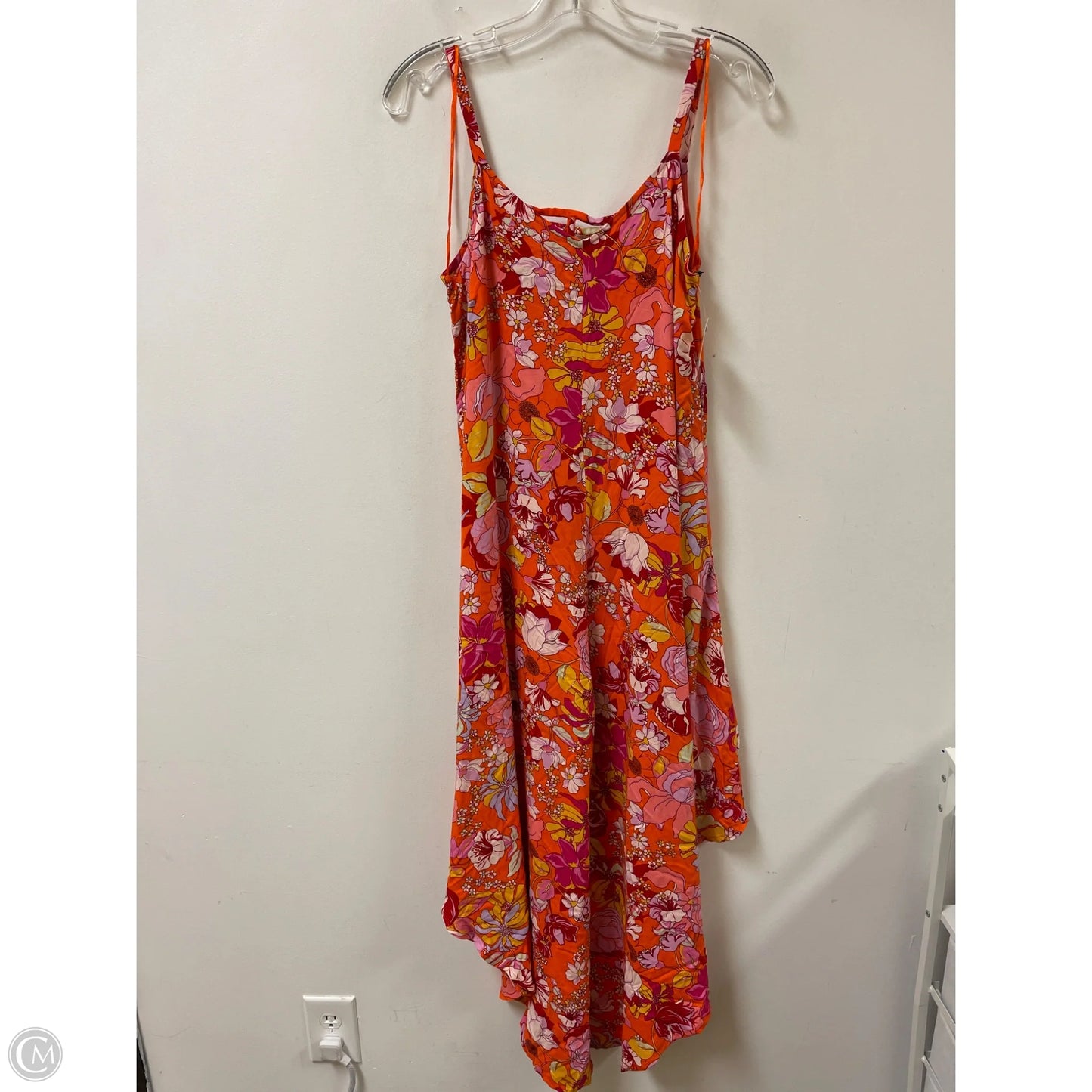 Jumpsuit By Vince Camuto In Orange & Pink, Size: S