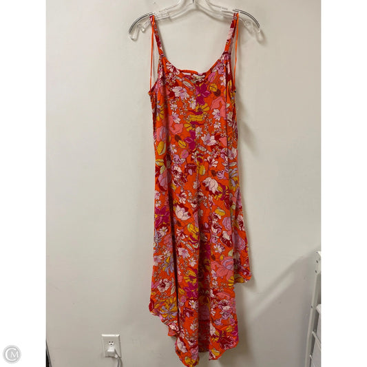 Jumpsuit By Vince Camuto In Orange & Pink, Size: S
