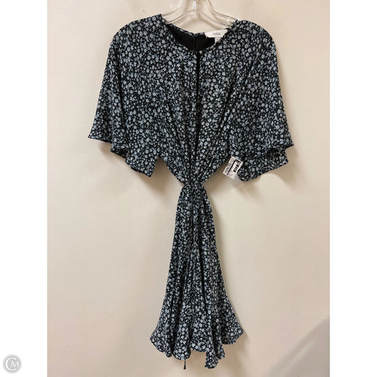 Dress Casual Short By Cece In Black & Blue, Size: Xl