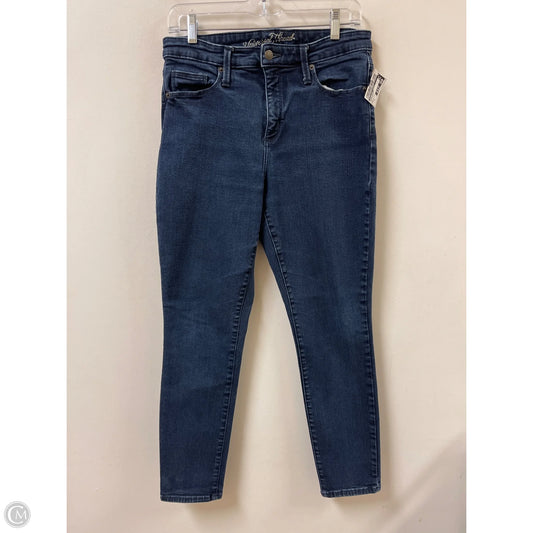 Jeans Skinny By Universal Thread In Blue Denim, Size: 12