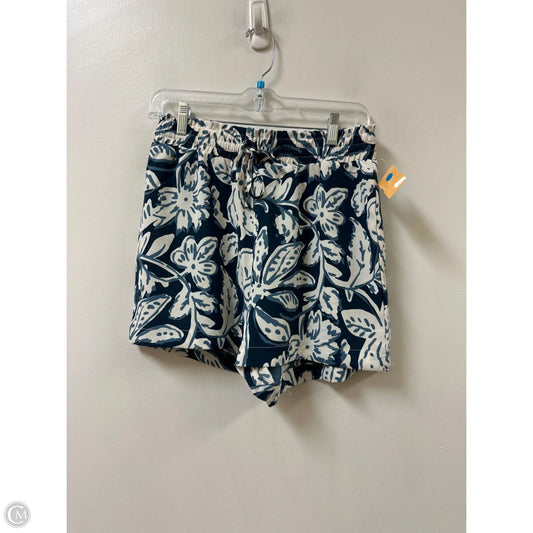 Shorts By Mudpie In Blue & White, Size: 4