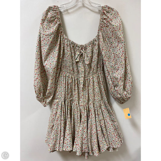 Dress Casual Short By Clothes Mentor In Floral Print, Size: S