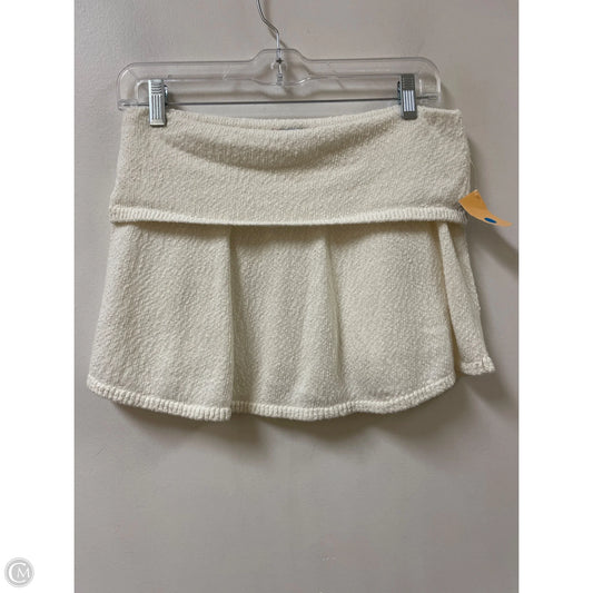 Skort By Free People In Cream, Size: 4
