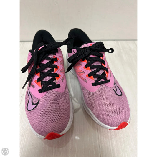 Shoes Athletic By Nike In Black & Pink, Size: 6