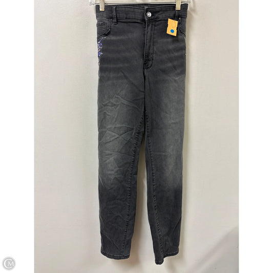 Jeans Skinny By White House Black Market In Grey Denim, Size: 16