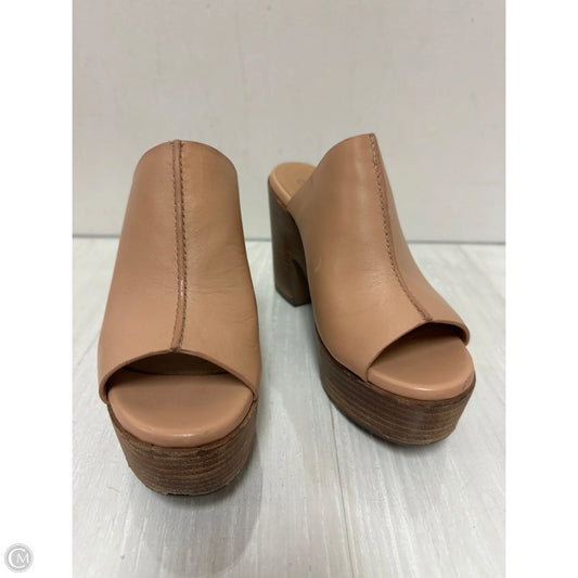 Sandals Heels Block By Seychelles In Pink, Size: 6.5