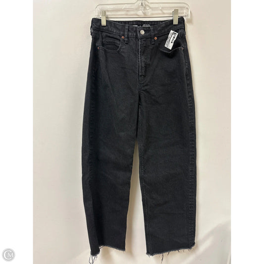 Jeans Wide Leg By Old Navy In Black Denim, Size: 4