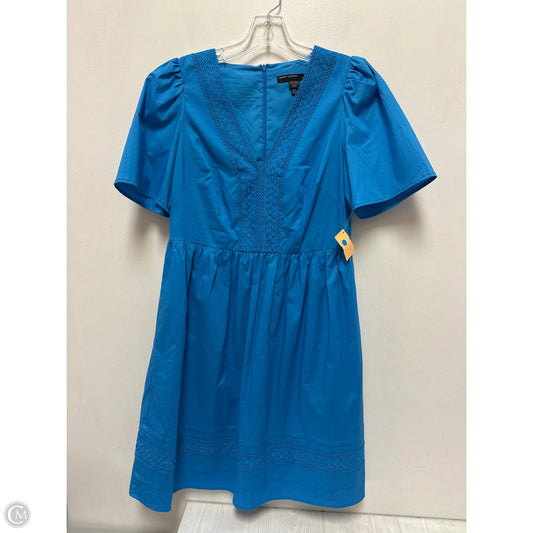 Dress Casual Short By Maggy London In Blue, Size: S