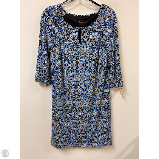 Dress Casual Short By Laundry In Black & Blue, Size: S