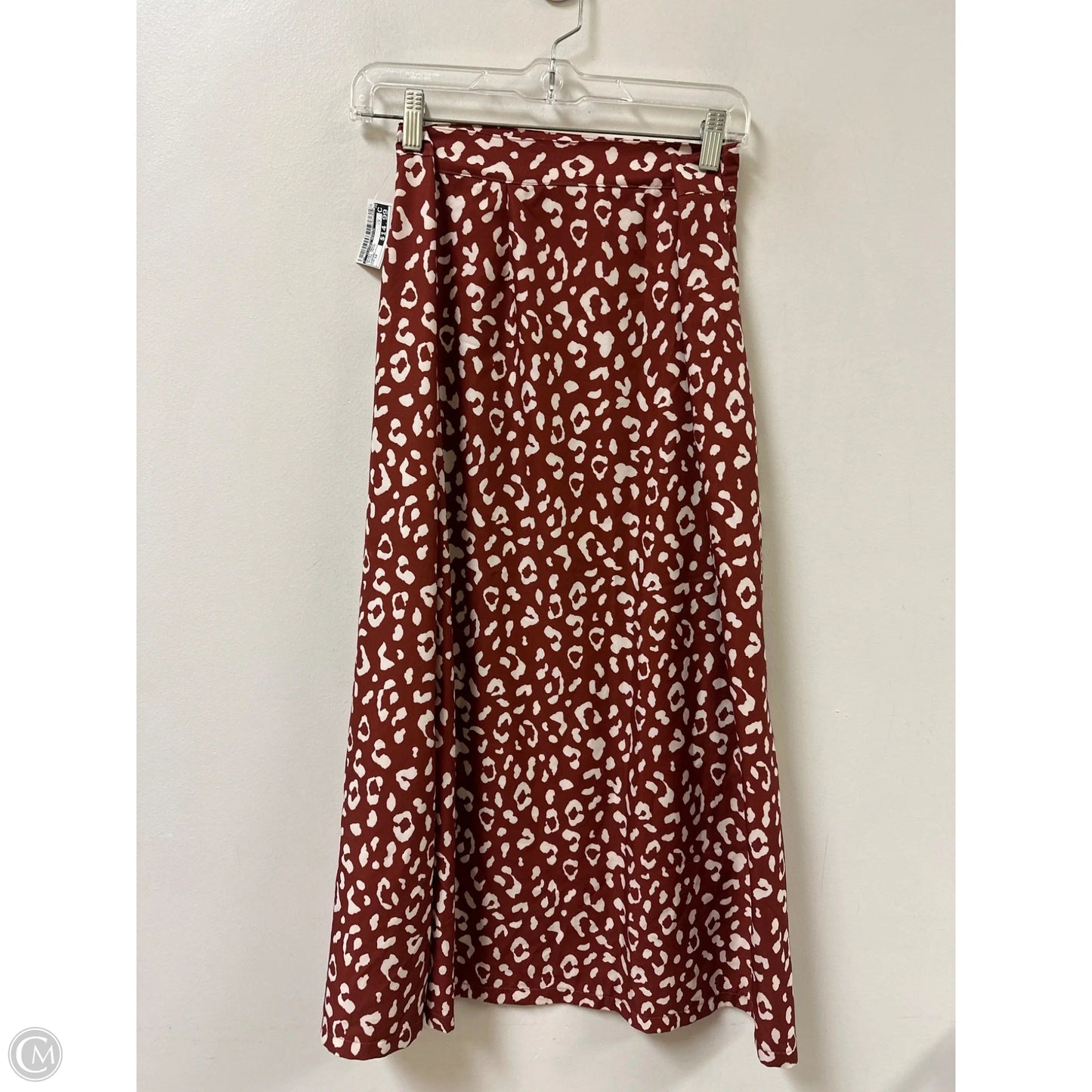 Skirt Maxi By Clothes Mentor In Animal Print, Size: 12