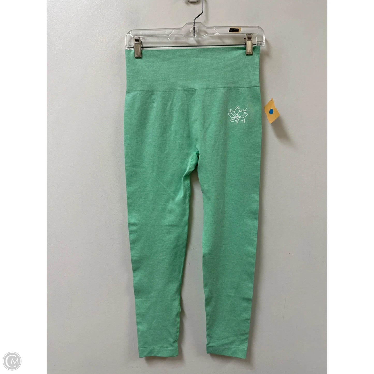 Athletic Leggings By Clothes Mentor In Green, Size: L