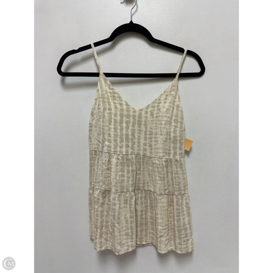 Top Sleeveless By Old Navy In Cream, Size: Xs