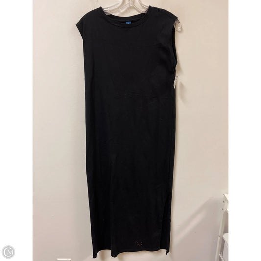 Dress Casual Maxi By Old Navy In Black, Size: Xs