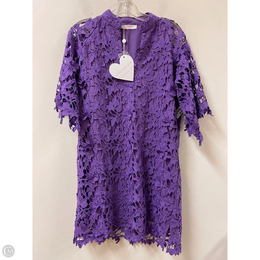 Dress Casual Short By Buddy Love In Purple, Size: L