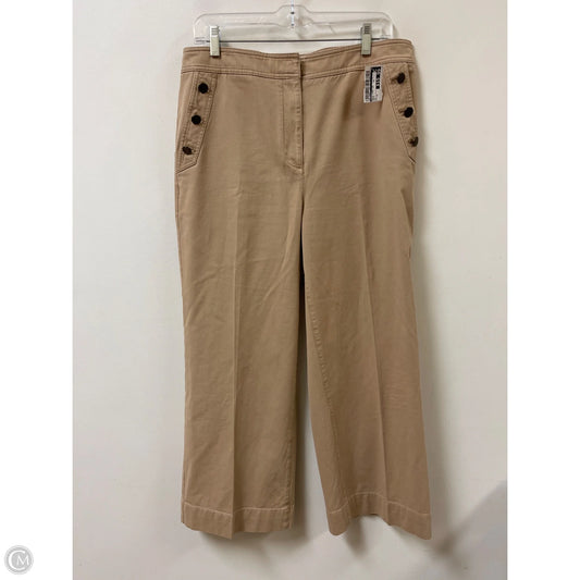 Pants Wide Leg By Talbots In Brown, Size: 12