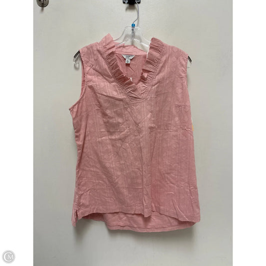 Top Sleeveless By Crown And Ivy In Pink, Size: Xl