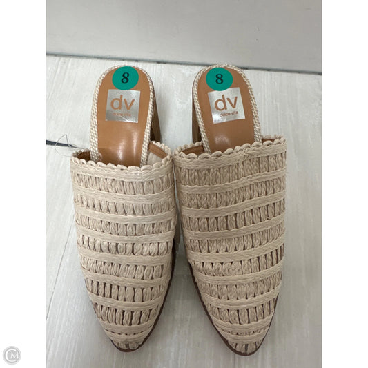 Shoes Heels Block By Dolce Vita In Cream, Size: 8