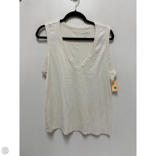Top Sleeveless By Universal Thread In Cream, Size: 1x