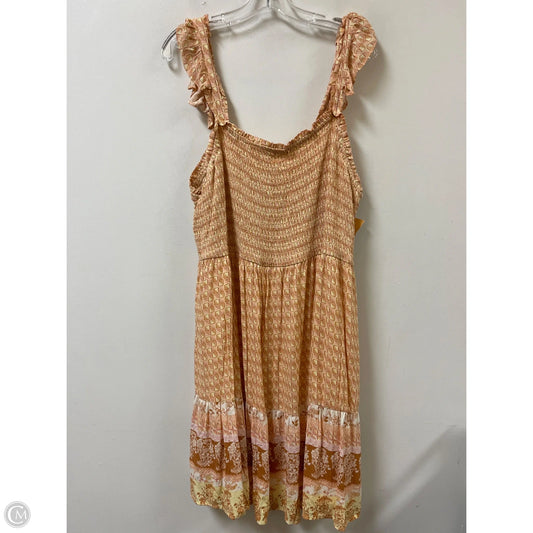 Dress Casual Short By Maurices In Yellow, Size: 3x