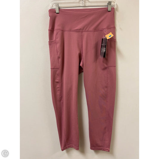 Athletic Leggings By Clothes Mentor In Pink, Size: L