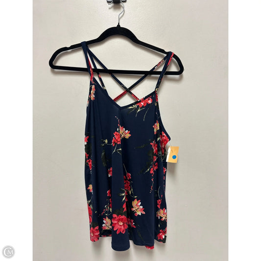 Top Sleeveless By Papermoon In Floral Print, Size: M