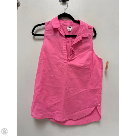 Top Sleeveless By J. Crew In Pink, Size: M