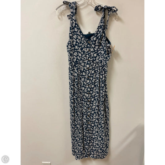 Dress Casual Maxi By Dip In Blue & White, Size: Xs