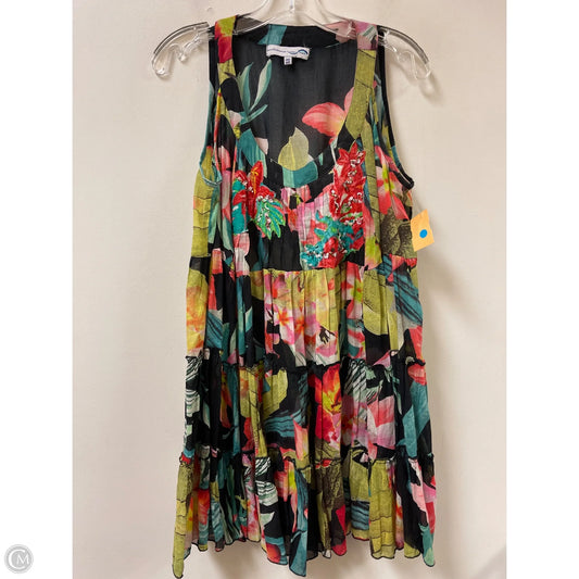 Swimwear Cover-up By Clothes Mentor In Black, Size: Osfm