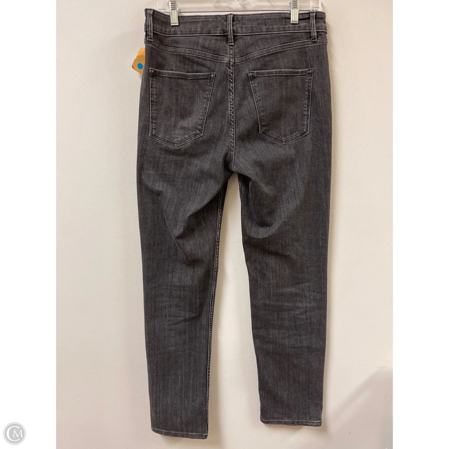Jeans Straight By White House Black Market In Grey Denim, Size: 8