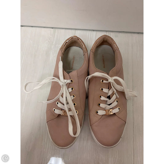 Shoes Sneakers By Liz Claiborne In Pink, Size: 7.5