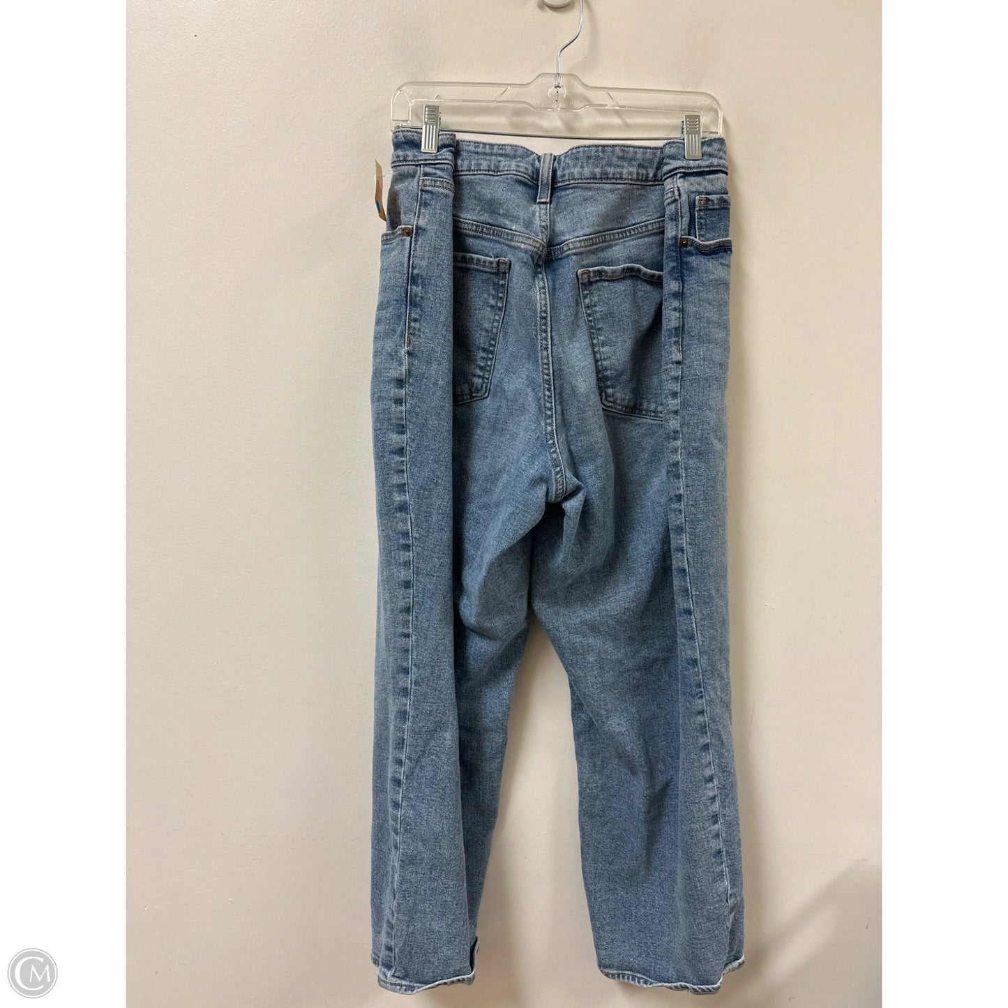 Jeans Straight By Old Navy In Blue Denim, Size: 20