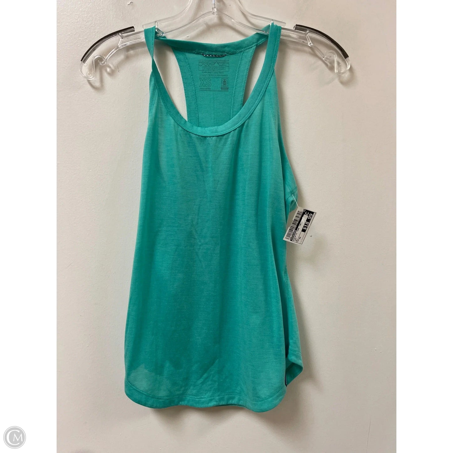 Athletic Tank Top By Patagonia In Teal, Size: Xs