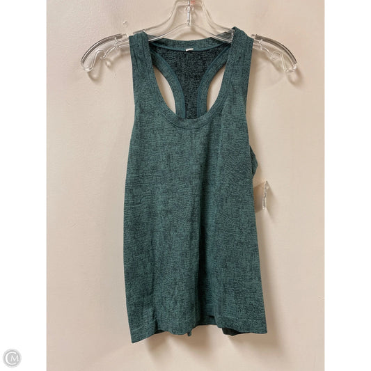 Athletic Tank Top By Clothes Mentor In Green, Size: S