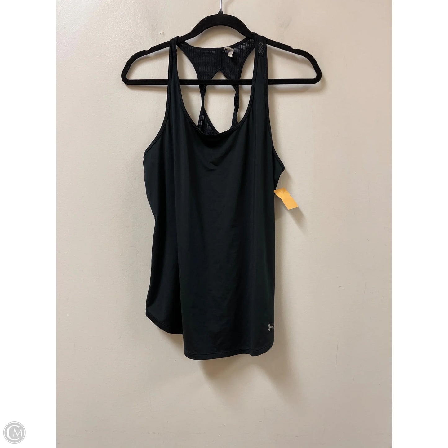 Athletic Tank Top By Under Armour In Black, Size: M