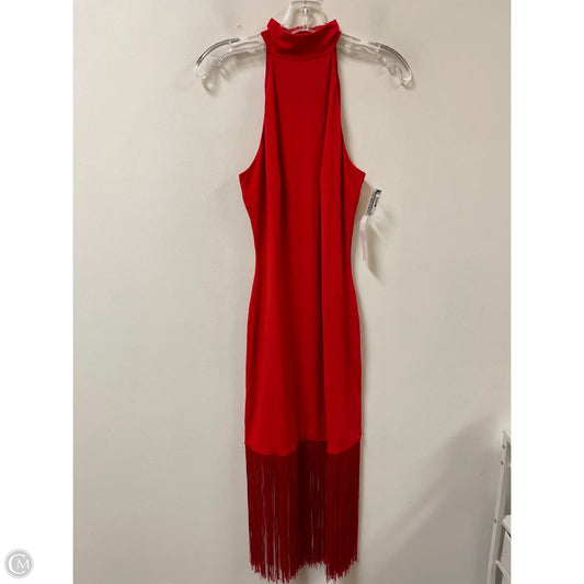 Dress Casual Midi By Venus In Red, Size: M