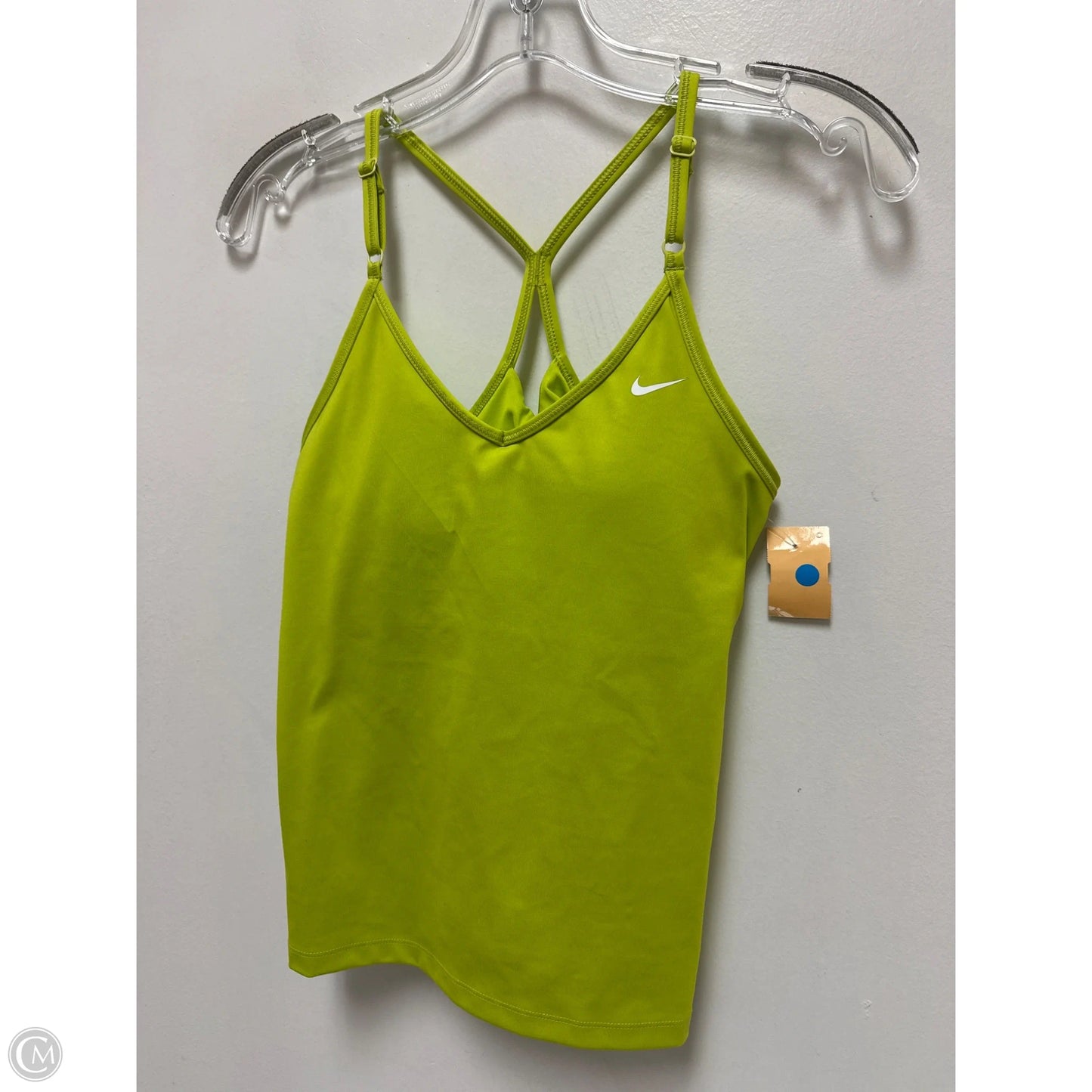 Athletic Tank Top By Nike In Green, Size: S